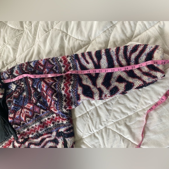 FP Movement Rocky Ridge Pullover in Purple Zebra Combo Size S - Picture 14 of 15